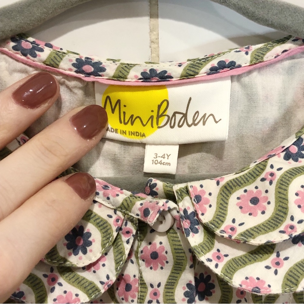 Mini Boden Toddler Little Girl Dress - Picture 6 of 8